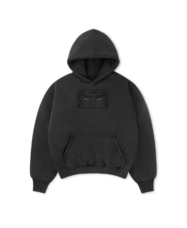 Kith triple black on sale hoodie