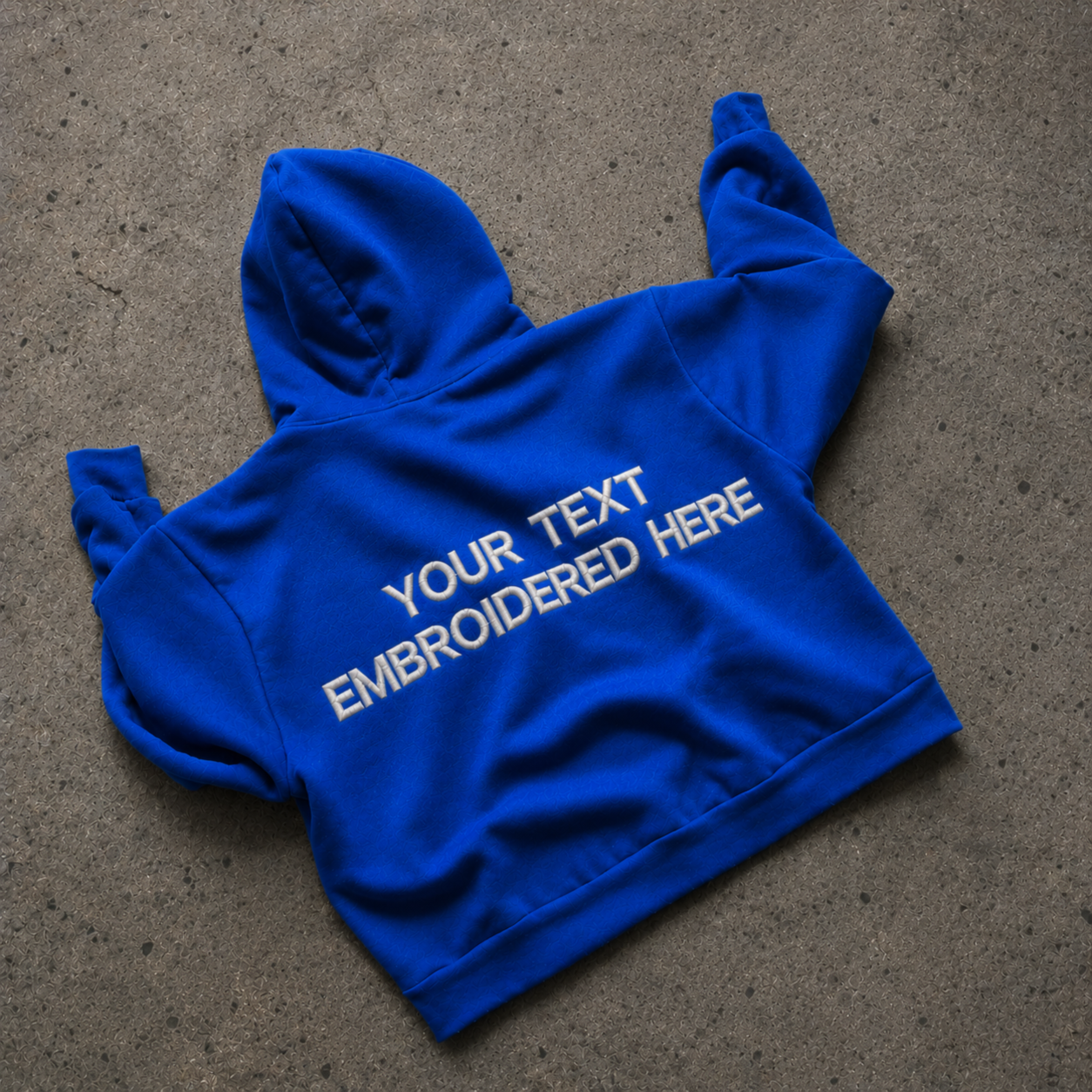Custom Embroidery Hoodie (Back)