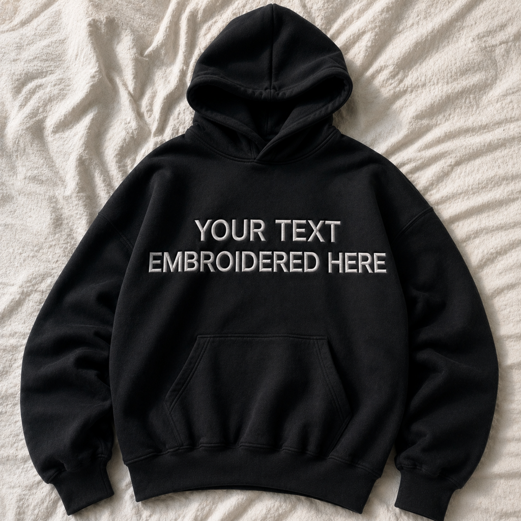 Custom Embroidery Hoodie (Front)