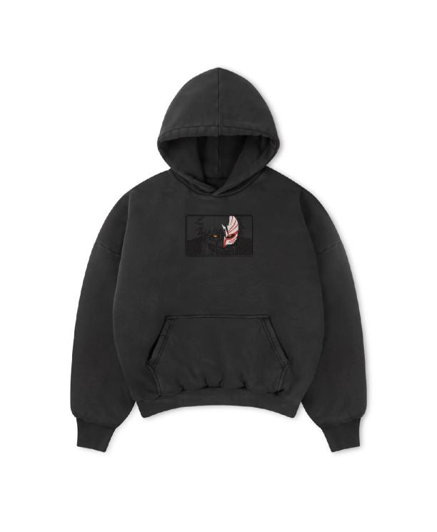 Strongest Black on black hoodie