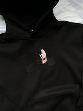 Load image into Gallery viewer, Strongest Black on black hoodie
