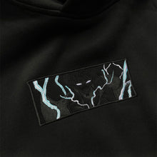 Load image into Gallery viewer, Zenitsu Black on black hoodie
